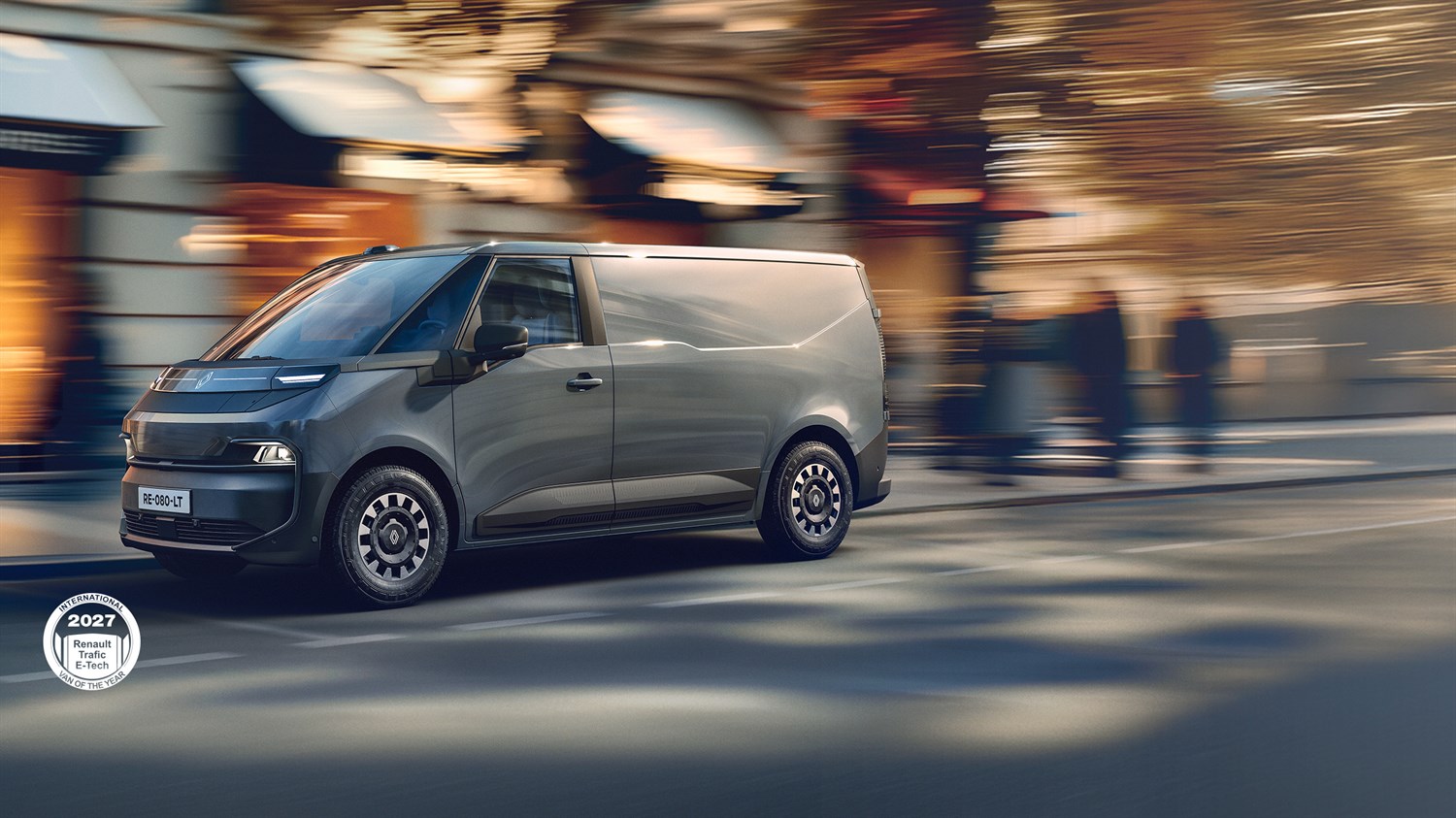 new Trafic Van E-Tech electric