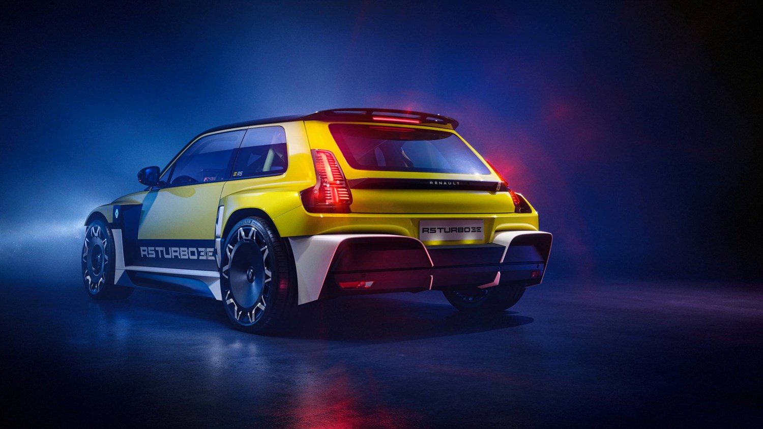 R5 Turbo 3E rear view