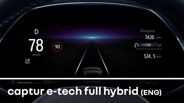 Video Captur E-Tech Full Hybrid