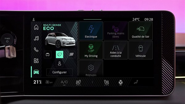 multi-sense - R5 E-Tech electric - Renault