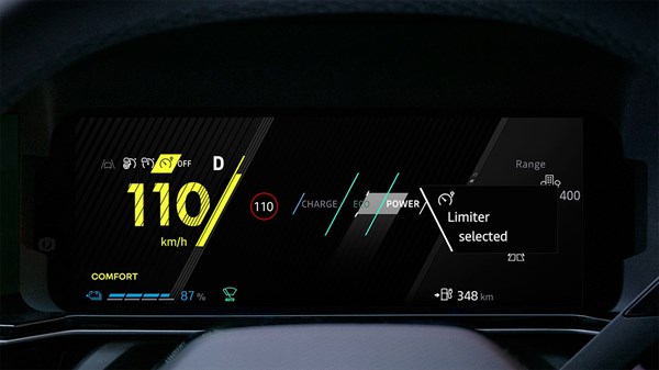 speed limiter - R5 E-Tech electric - Renault