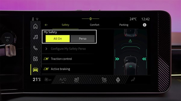 my safety - R5 E-Tech electric - Renault