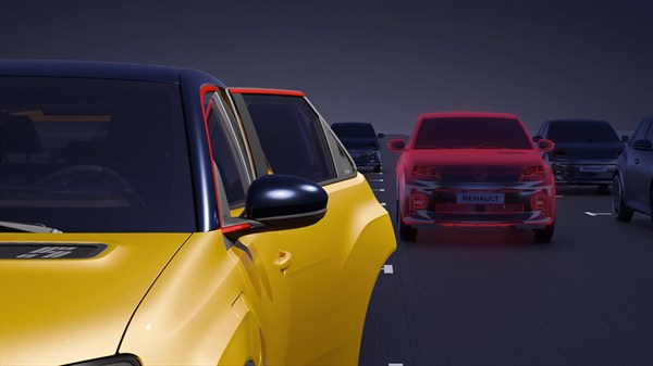 occupant safe exit - R5 E-Tech electric - Renault