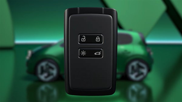 Renault Twingo E-Tech electric - tutorial video - the Renault card and hands-free opening