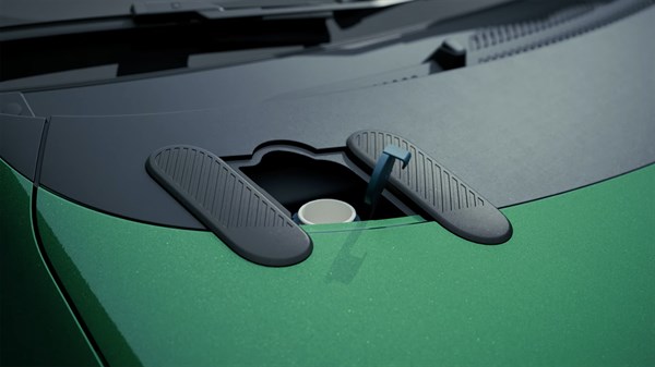 Renault Twingo E-Tech electric - tutorial video - windshield fluid tank