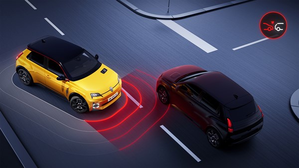 intersection automatic emergency braking system - Renault 5 E-Tech 100% electric