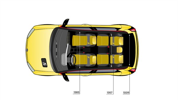 height dimensions- Renault 5 E-Tech 100% electric