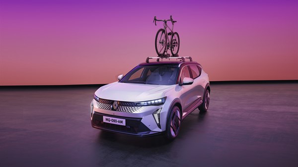 bicycle rack - Renault Scenic E-tech electric