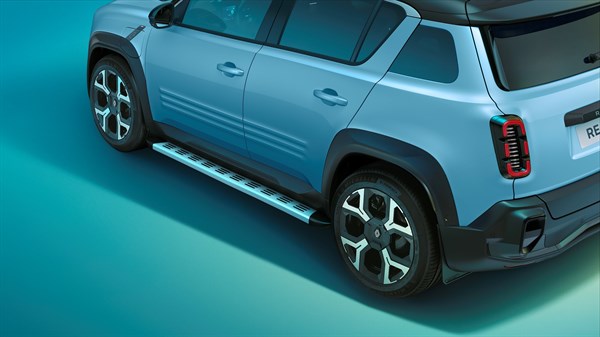 running boards and mudguards -Renault 4 E-Tech electric