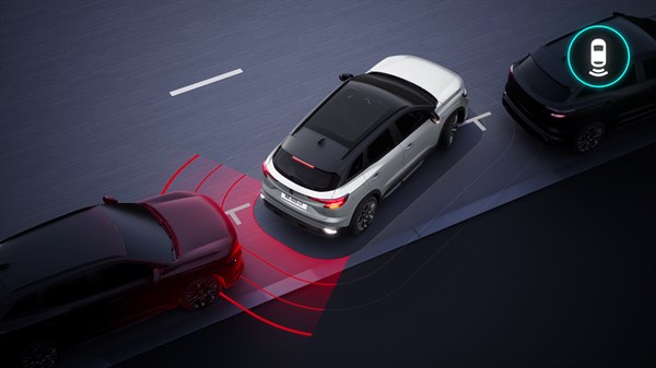 rear parking assist - safety -Renault Austral full hybrid E-Tech 