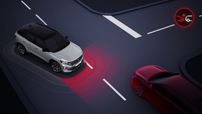 emergency braking system - safety -  Renault Austral full hybrid E-Tech 