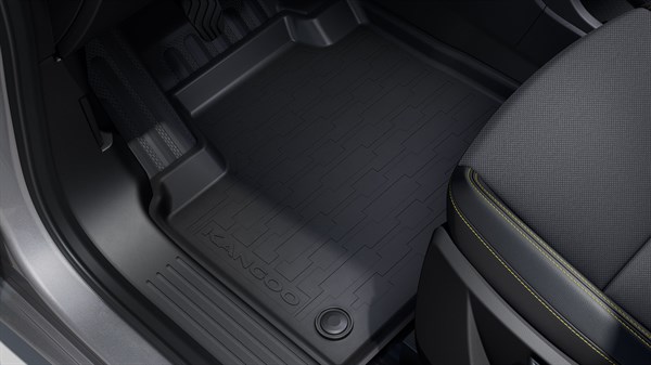 rubber and fabric floor mats - Renault Kangoo Van