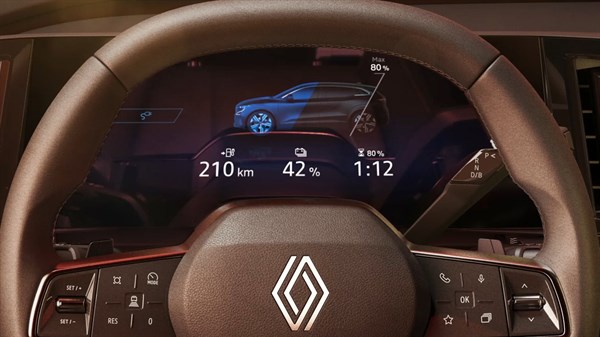 One Pedal technology - Megane E-tech electric