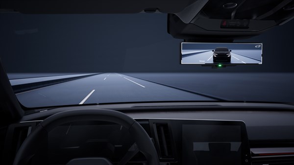 smart rear view mirror - Renault Megane E-Tech electric