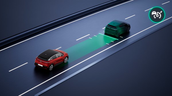 adaptive cruise control - Renault Megane E-Tech electric
