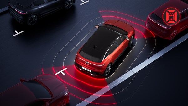 Renault Megane E-Tech electric - 360° around view monitor 3D