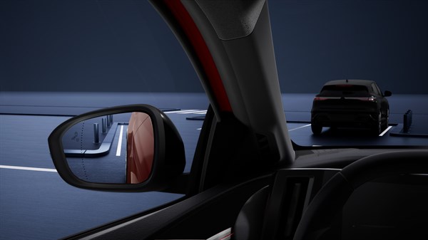 Renault Megane E-Tech electric - folding mirrors with memory