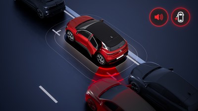 Renault Megane E-Tech electric - safe exit