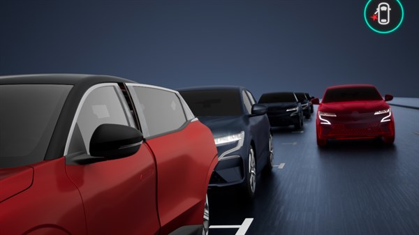 alerte de sortie sécurisée des occupants - Renault Megane E-Tech electric