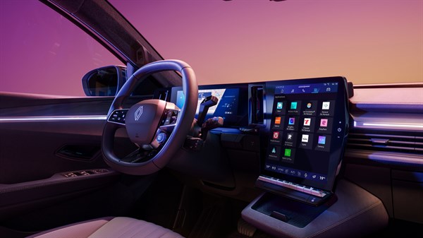 unlocking and starting the vehicle with the digital key - Renault Scenic E-Tech electric