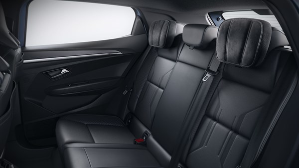 high-comfort cushion on rear headrest - Renault Megane E-Tech electric