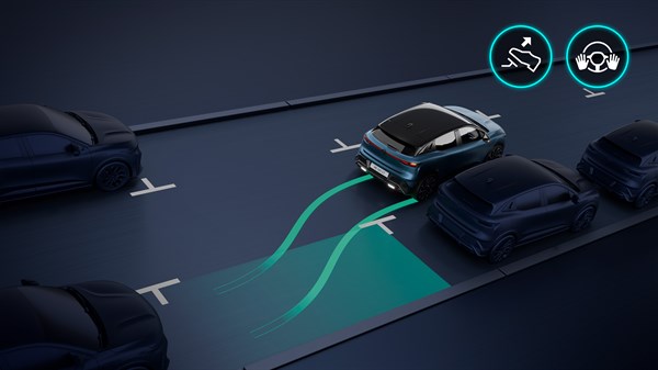 Renault Megane E-Tech electric - automated park assist