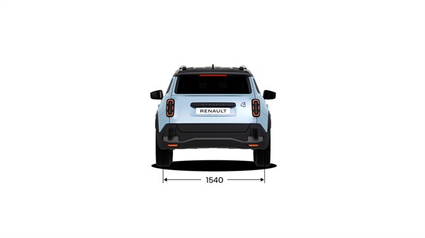Dimensions hauteur - Renault 4 E-Tech 100% electrique