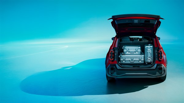 Renault 4 E-Tech electric- grand coffre et chargement facile