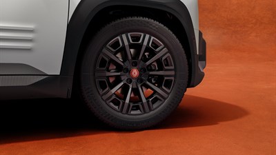 Renault 4 E-Tech électrique Roland-Garros-jantes