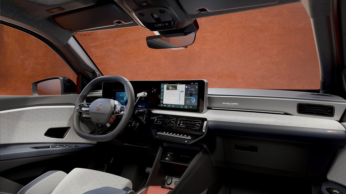 Renault 4 E-Tech électrique Roland-Garros edition - intérieur