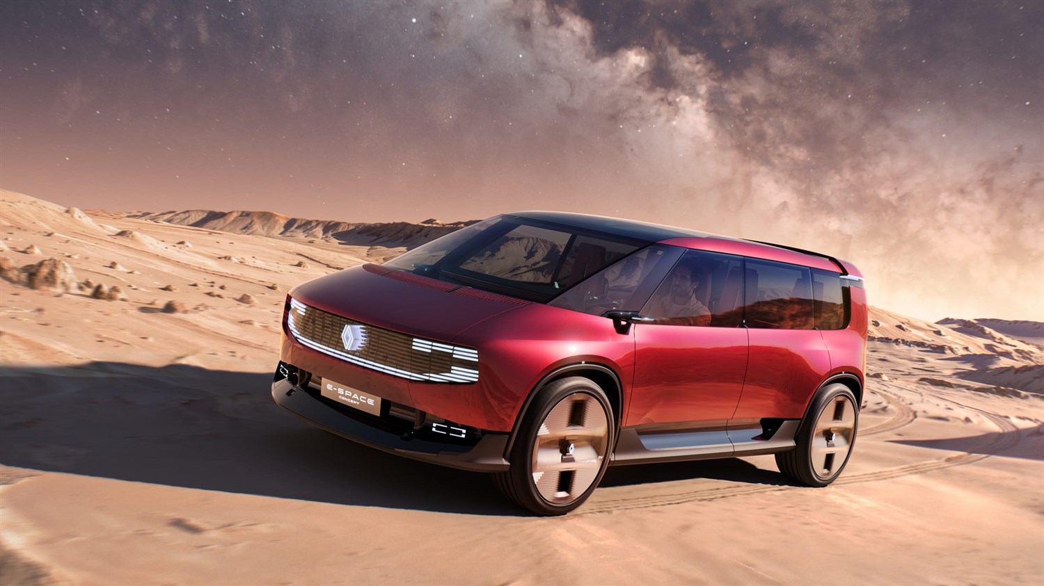 Renault E-Space Concept - a futuristic reinterpretation of an icon