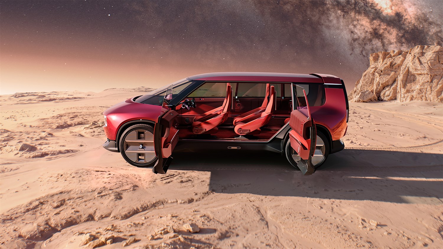 Renault E-Space Concept - a welcoming space designed for sharing