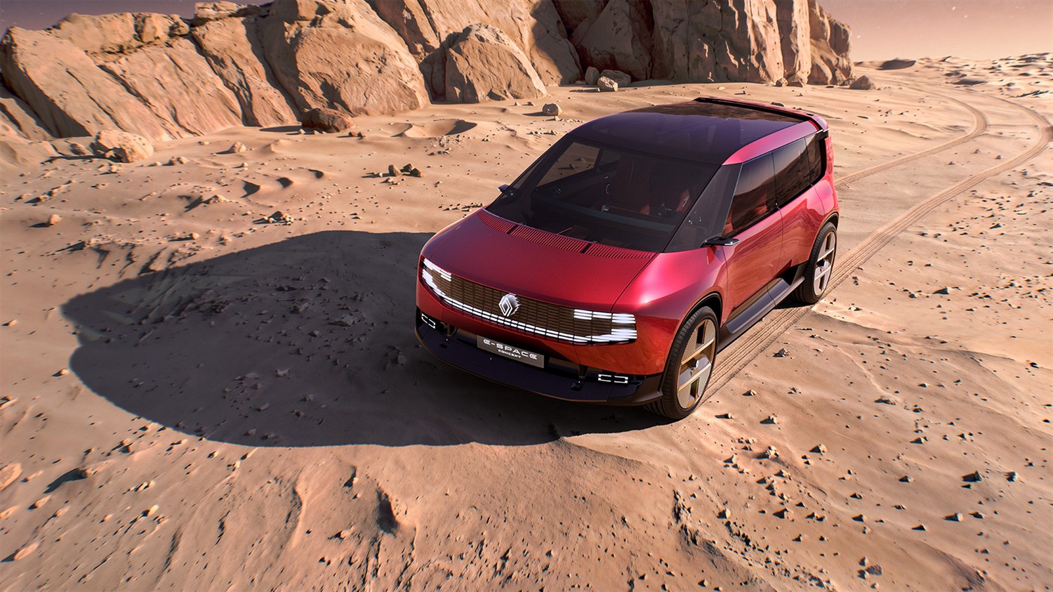 Renault E-Space Concept - transparency, space and light