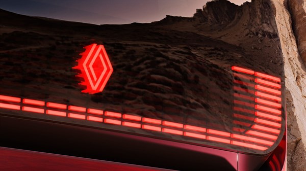 Renault E-Space Concept - light bar