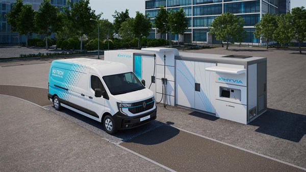 the HYVIA - Renault network