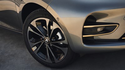 Renault ZOE - Accessoires - Jantes alliage Noir diamanté 17''